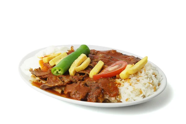 İskender Kebap — Stockfoto