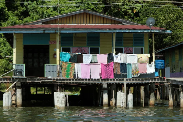 Haus in Kampung ayer — Stockfoto