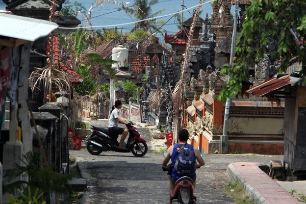 Nusa lembongan Adası Köyü — Stok fotoğraf