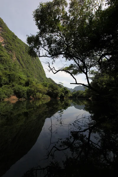 Paisagem Altround Cidade Kha Thaek Rio Mekong Lao Cental Southeastasia — Fotografia de Stock