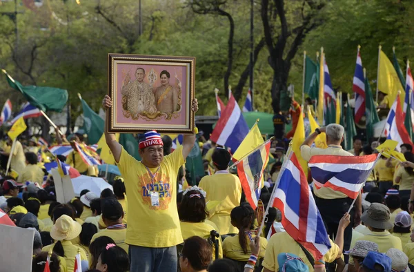 DÍA DE CORONACIÓN DE THALIAND BANGKOK — Foto de Stock