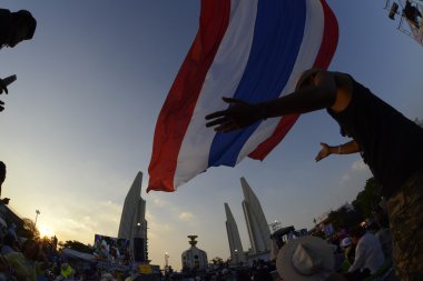 Tayland bangkok protesto