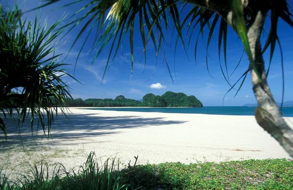 Beach Landscape Naer Ayer Hangat Village North Island Langkawi Malaysia — Stock Photo, Image