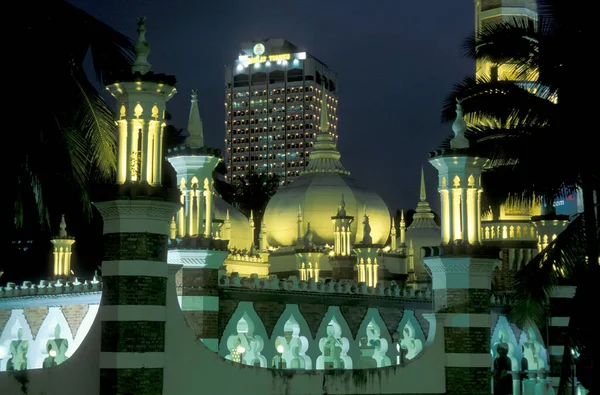 Mezquita Masjid Jamek Ciudad Kuala Lumpur Malasia Malasia Kuala Lumpur —  Fotos de Stock