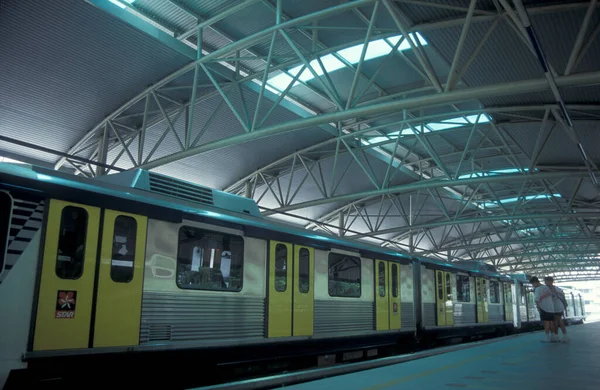 Tren Estrella Del Metro Ciudad Kuala Lumpur Malasia Malasia Kuala —  Fotos de Stock