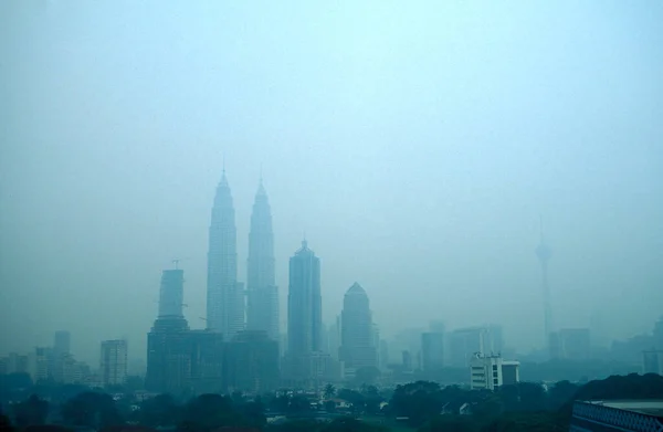 Arquitectura Las Torres Gemelas Petronas Ciudad Kuala Lumpur Malasia Malasia — Foto de Stock