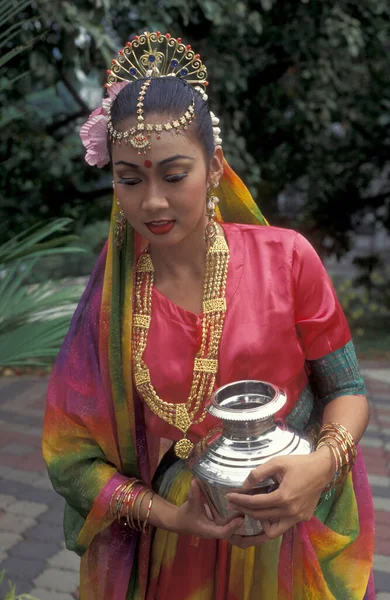 Женщины Традиционной Малайской Одежде Городе Куала Лумпур Малайзии Малайзия Куала — стоковое фото