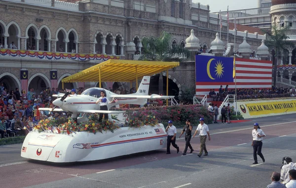 Malezya Ulusal Günü Nde Hari Merdeka Ağustos Malezya Nın Kuala — Stok fotoğraf