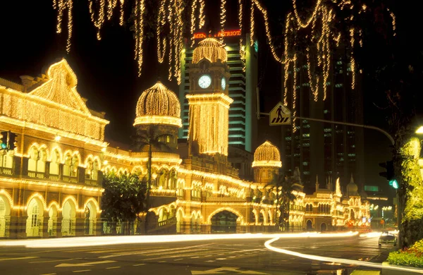 Het Sultan Abdul Samad Building Palace Stad Kuala Lumpur Maleisië — Stockfoto
