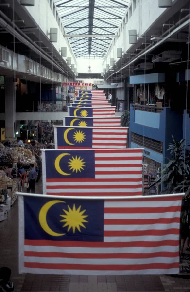 Malaysian People Día Nacional Malasia Hari Merdeka Agosto Ciudad Kuala — Foto de Stock