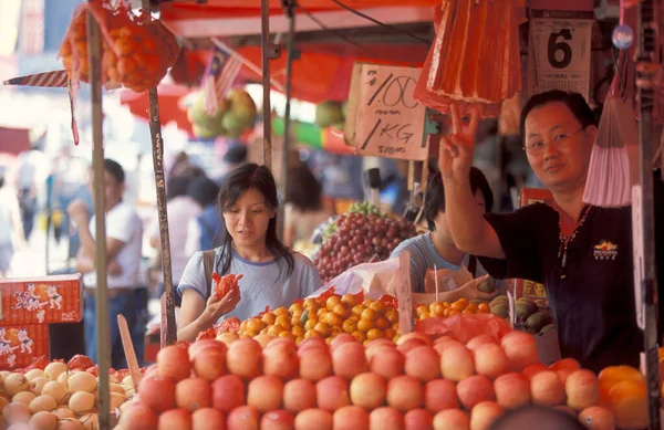 이지아 쿠알라룸푸르 시장이다 Malaysia Kuala Lumpur January 2003 — 스톡 사진