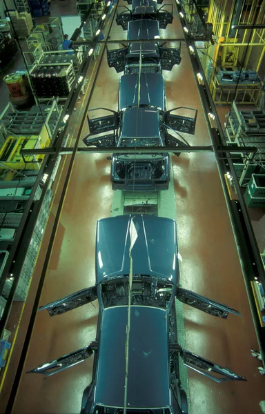 Proton Car Автомобильной Фабрике Протона Городе Куала Лумпур Малайзии Малайзия — стоковое фото