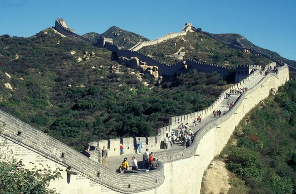 Gran Muralla China Paisaje Norte Ciudad Beijing China China Pekín —  Fotos de Stock