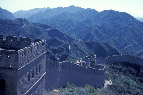 Gran Muralla China Paisaje Norte Ciudad Beijing China China Pekín — Foto de Stock