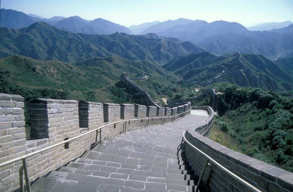 Gran Muralla China Paisaje Norte Ciudad Beijing China China Pekín — Foto de Stock