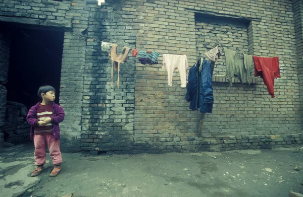 Een Appartement Huis Stad Xian Provincie Shaanxi China China Xian — Stockfoto