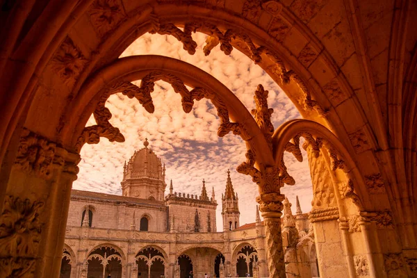 Mosteiro Dos Jeronimos Belem City Lisbon Portugal Portugal Lisbon October — Stockfoto