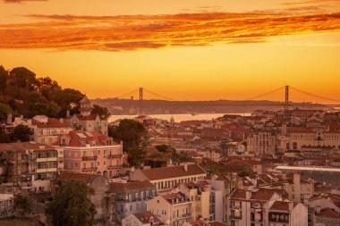a city view of Baixa in the City of Lisbon in Portugal. Portugal, Lisbon, October, 2021