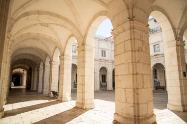 the Igreja Sao Vicente de Fora in Alfama in the City of Lisbon in Portugal.  Portugal, Lisbon, October, 2021