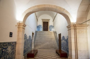 the Igreja Sao Vicente de Fora in Alfama in the City of Lisbon in Portugal.  Portugal, Lisbon, October, 2021