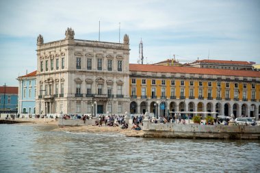 the Parca do Comercio in Baixa in the City of Lisbon in Portugal.  Portugal, Lisbon, October, 2021