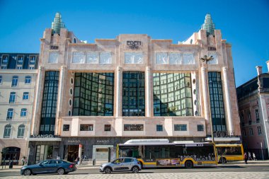 the eden Teatro and cinema at the Parca dos Restauradores in Baixa in the City of Lisbon in Portugal.  Portugal, Lisbon, October, 2021
