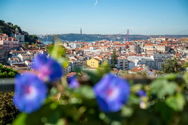 City View Baixa City Lisbon Portugal Portugal Lisbon October 2021 — Stock Photo, Image