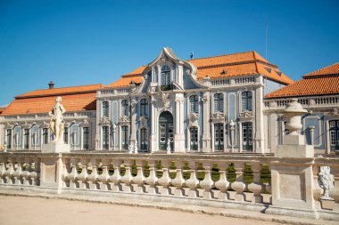 the park and gardens of the Palacio National de Quelez in the Town of Quelez northwest of the City of Lisbon in Portugal. Portugal, Lisbon, October, 2021