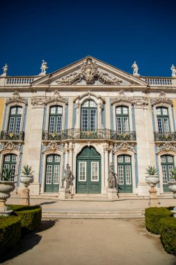 the park and gardens of the Palacio National de Quelez in the Town of Quelez northwest of the City of Lisbon in Portugal. Portugal, Lisbon, October, 2021