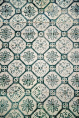 Azulejos in the old Town of Alfama in the City of Lisbon in Portugal. Portugal, Lisbon, October, 2021