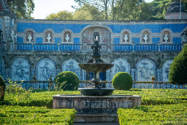 Azulejos House Garden Palacio Fronteira Benfica City Lisbon Portugal Portugal — Stockfoto