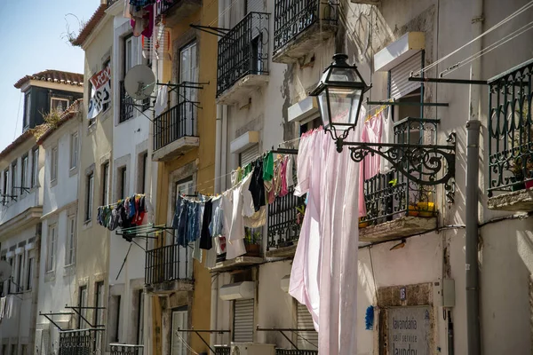 Street Alley Alfama City Lisbon Portugal Portugal Lisbon October 2021 — Stock fotografie