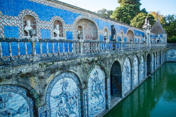Azulejos House Garden Palacio Fronteira Benfica City Lisbon Portugal Portugal — Stockfoto