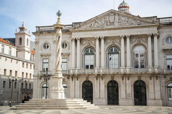Municipio Camara Ayuntamiento Lisboa Parca Municipio Chiado Ciudad Lisboa Portugal — Foto de Stock