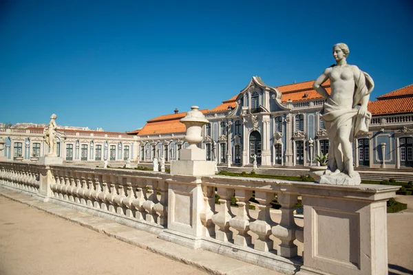 Park Gardens Palacio National Quelez Town Quelez Northwest City Lisbon — Foto Stock