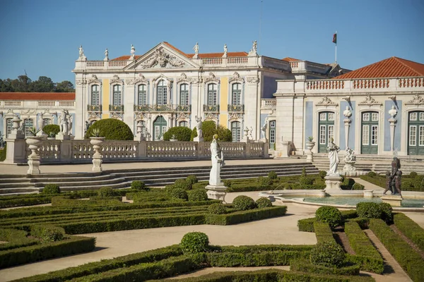 Park Gardens Palacio National Quelez Town Quelez Northwest City Lisbon — ストック写真