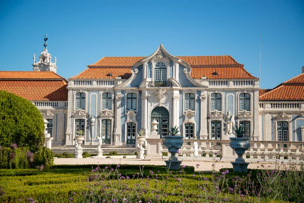 Park Gardens Palacio National Quelez Town Quelez Northwest City Lisbon — Fotografia de Stock