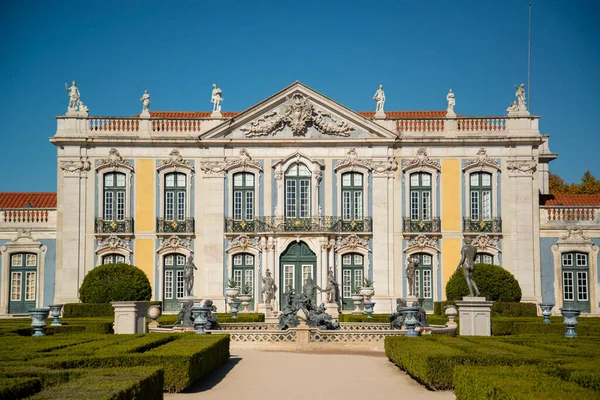 Park Gardens Palacio National Quelez Town Quelez Northwest City Lisbon — Fotografia de Stock