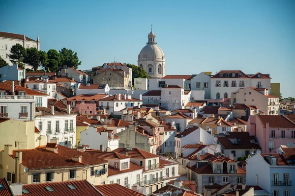 View Old Town Alfama City Lisbon Portugal Portugal Lisbon October — Stock Fotó