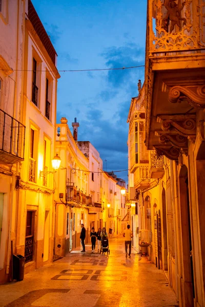 Small Alley Old Town City Elvas Alentejo Portugal Portugal Elvas — Foto Stock