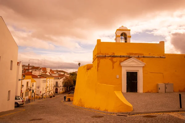 Small Alley Old Town City Elvas Alentejo Portugal Portugal Elvas — Stockfoto