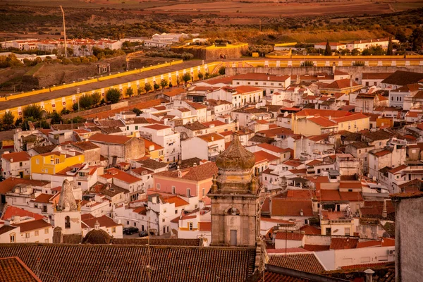 City View Old Town City Elvas Alentejo Portugal Portugal Elvas — стоковое фото