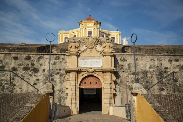Fuerte Nossa Senhora Graca Fort Conde Lippe Norte Ciudad Elvas — Foto de Stock