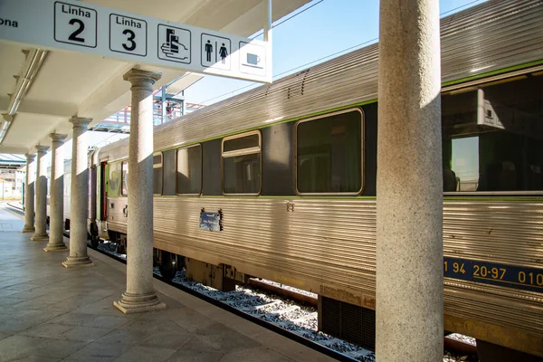 葡萄牙Alentejo的埃沃拉市火车站 葡萄牙 埃武拉 2021年10月 — 图库照片