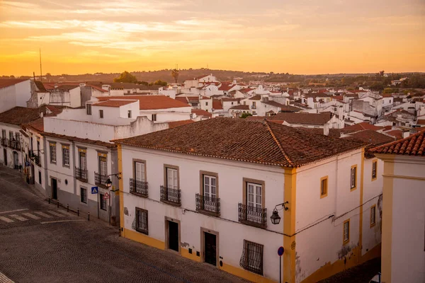 ポルトガルのAlentejoにある旧市街Evoraの景色 ポルトガル エヴォラ 2021年10月 — ストック写真