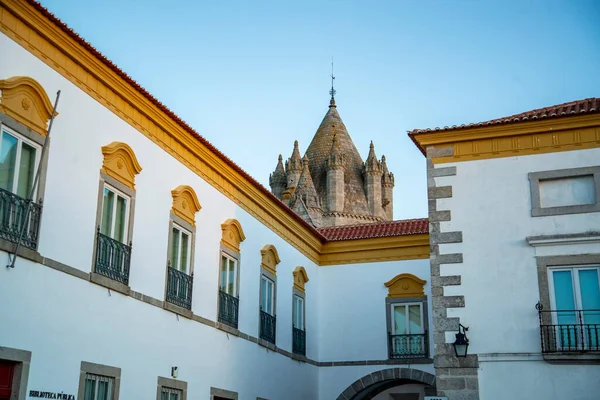 Evero Katedrális Vagy Kolostor Portugáliai Alentejo Városában Evora Óvárosában Portugália — Stock Fotó