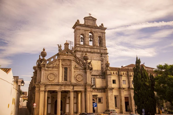 Kyrkan Nossa Senhora Graca Den Gamla Staden Evora Alentejo Portugal — Stockfoto