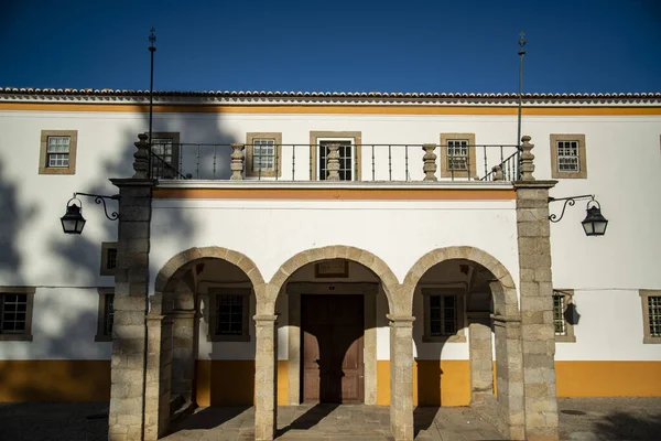 Вхід Університету Старому Місті Евора Алентехо Португалія Португалія Евора Жовтень — стокове фото