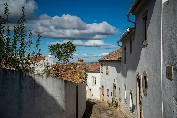 Oude Stad Van Het Dorp Marvao Heuvel Castelo Marvao Alentejo — Stockfoto