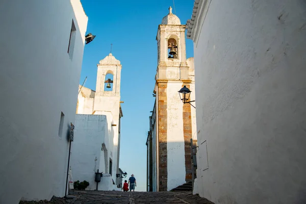 Igreja Nossa Senhore Logao Templom Portugáliai Alentejóban Található Monsaraz Faluban — Stock Fotó